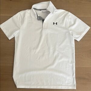 Under Armour Kids White Polo Shirt
